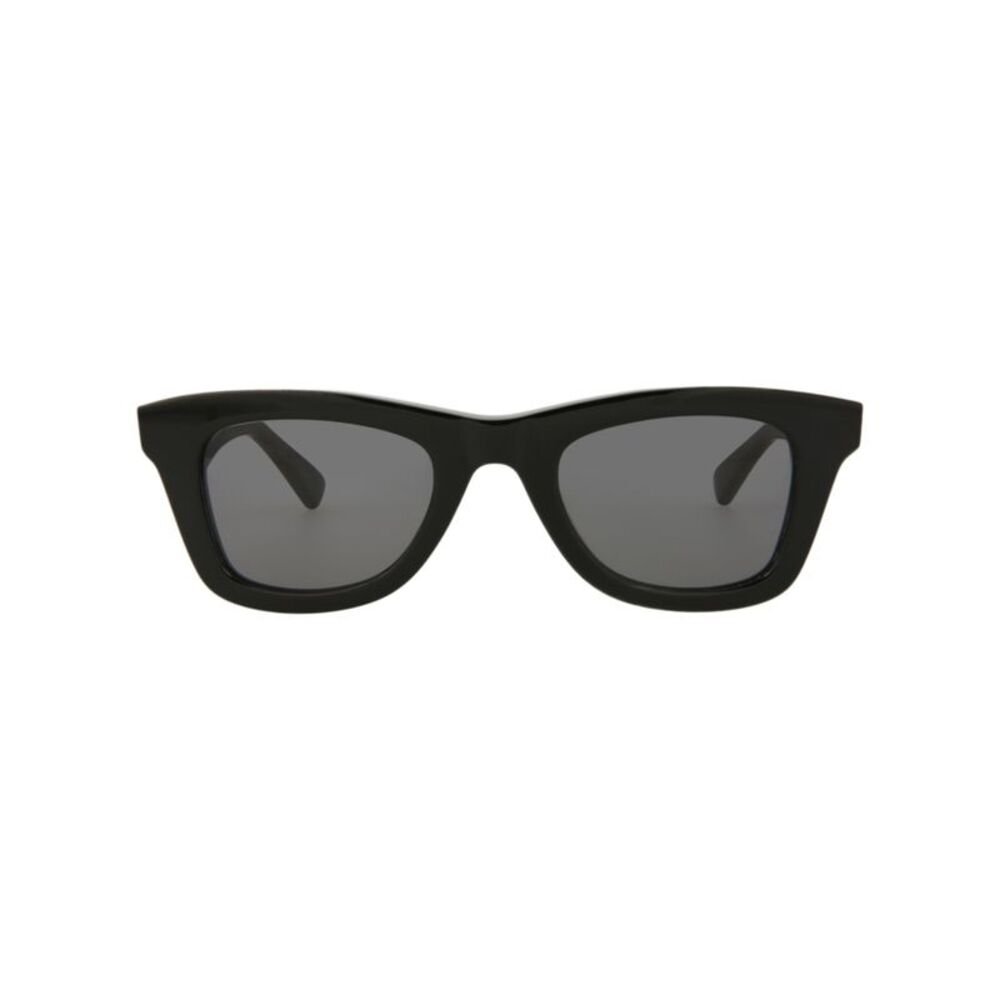 Bottega Veneta Square-Frame Acetate Sunglasses Black Unisex-Adult
